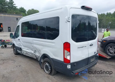 2019 Ford Transit-350 Xl z USA, uszkodzony, nr VIN 1FBZX2CM8KKA45566